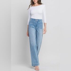 Flying Monkey 90's Vintage Super High Rise Flare Jeans Size 30